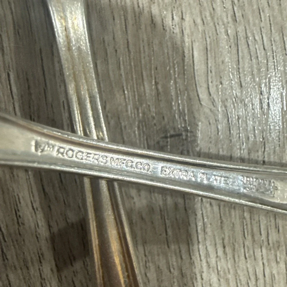 6 International Silverplate Flatware Inspiration-Magnolia Teaspoons 6 1/8